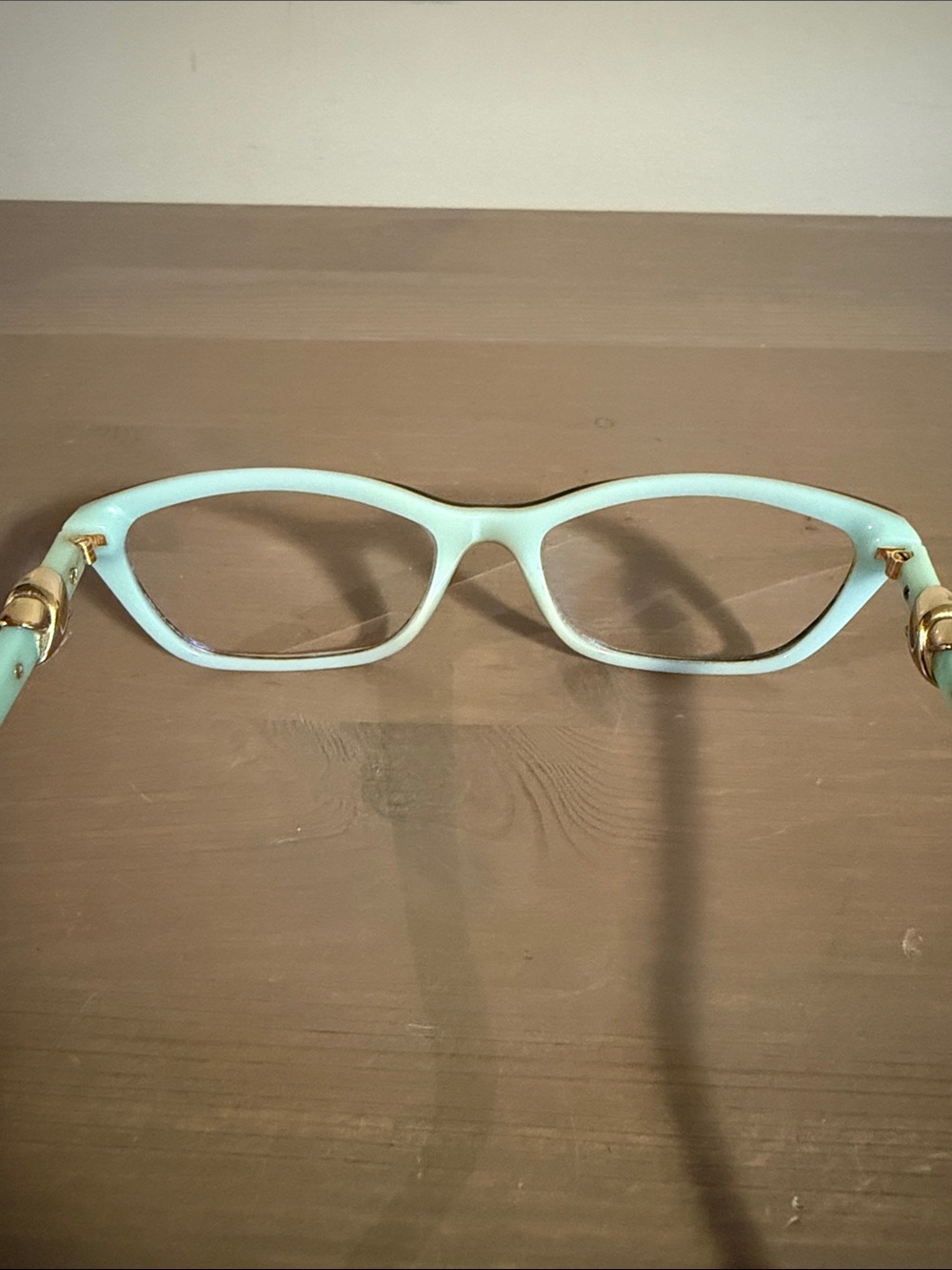 Tiffany and Co. Eye Glasses with Gold Toned X Detail - Picture 4 of 11
